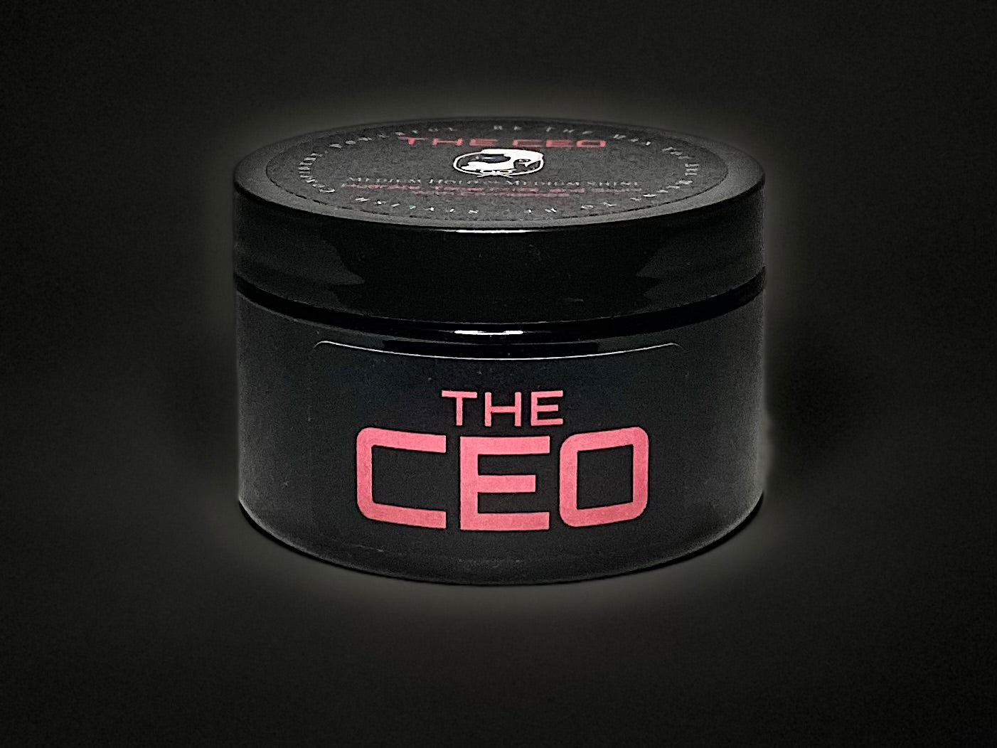 THE CEO All-Natural Hair Styling Gel for Men, Medium Shine & Medium Hold. Moisturize, Tame Frizz, and Style. 4oz